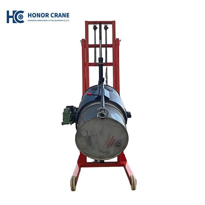 Semi Drum Pallet Truck Lifter