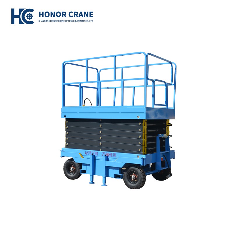 Towable Mobile Scissor Lift Towable Mobile Scissor Lift
