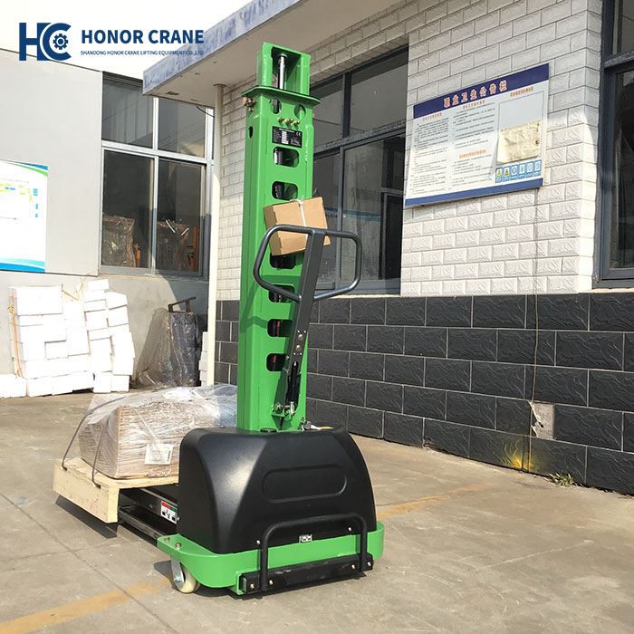 full electric self loading stacker